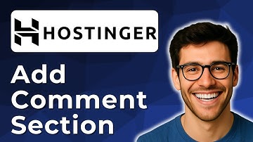 How to add comment section in Hostinger website builder [2025 Easy Guide]