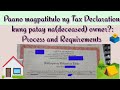Paano magpatitulo ng lupa kung deceased na ang owner? (Process and  Requirements)