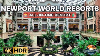 Newport World Resorts Tour | Hotels, Casino & Mall in Pasay Manila 🏨🎰