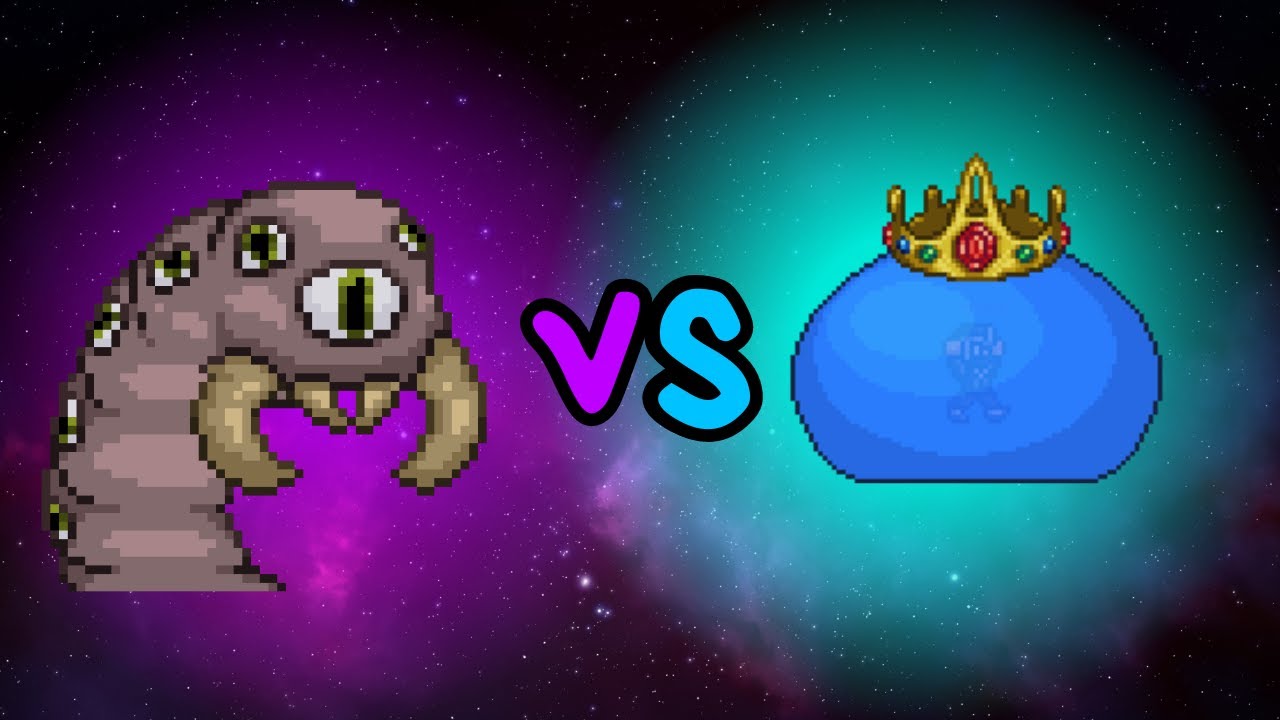 Eater of Worlds vs King Slime Master Mode YouTube