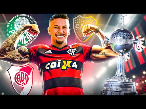 TENSE ATMOSPHERE and AWAY GAME IN THE LIBERTADORES | CADUH TREM CAREER MODE !! FC24