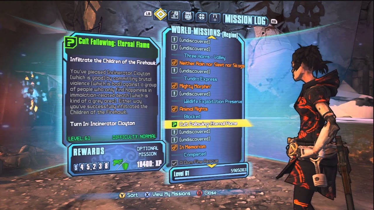 Borderlands 2 Blocked missions wtf YouTube