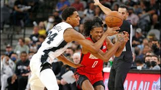 Houston Rockets vs San Antonio Spurs Full Game Highlights | October 15 | 2022 NBA Preseason