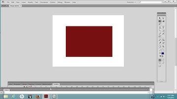 Flash CS6: Shape Tween