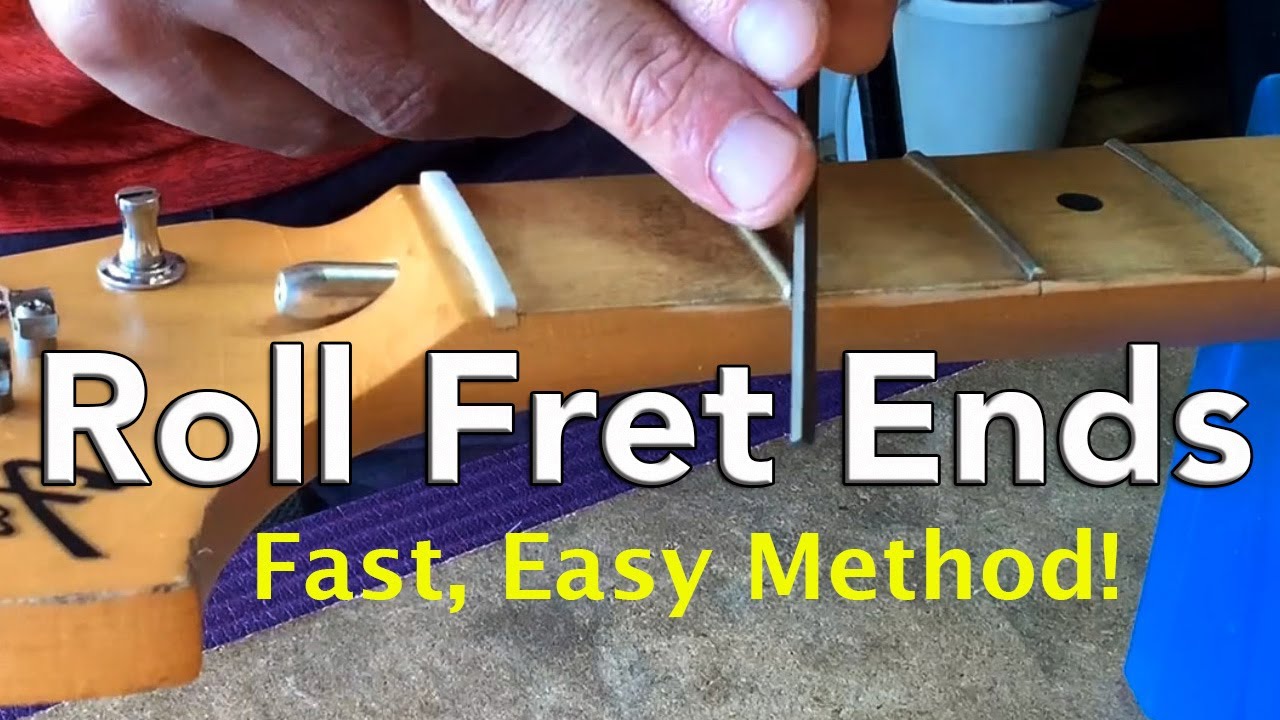 More Comfortable Frets in 12 Minutes! How to Repair Sharp Fret Edges ...