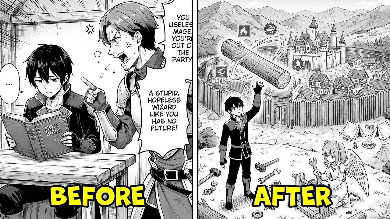 ขุนนางถูกเนรเทศ แต่มีเวท 10 ธาตุ ปั้นหมู่บ้านรวยสุดชายแดน - สรุปมังงะ