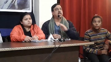 Mr. Ambarish Rai at NATIONAL GIRL CHILD DAY