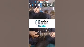 C Dorian Scale | Guitar Scales for Beginners | Guitar Theory with Aman Verma #guitarscale