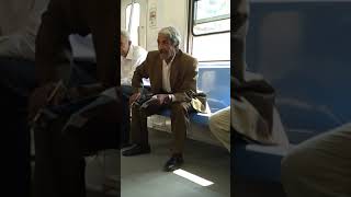 موقف وحوار كوميدي مع الركاب في مترو خط حلوان المرج
