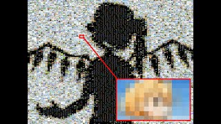 bad apple but every pixel is a frame from kemono friends