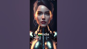 ai draw robotics humans for each country #midjourneyai #transformer #ai #shorts