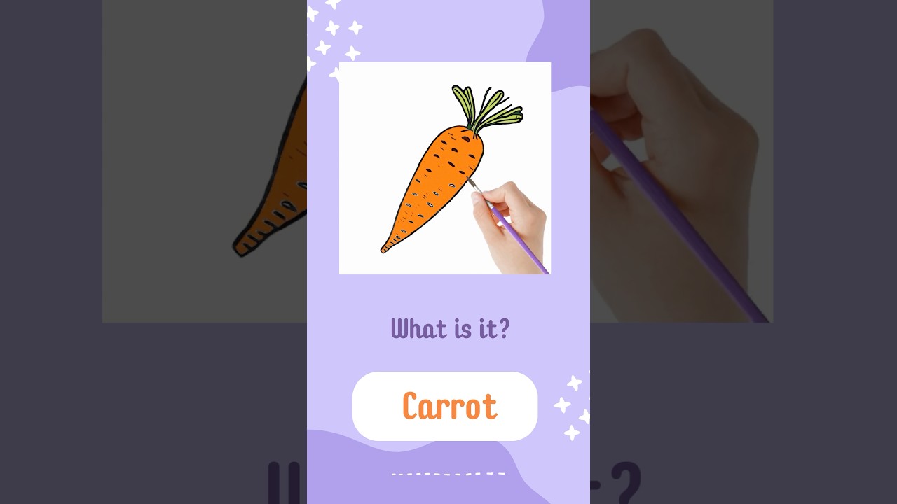 "Learn Vegetables! 🍅🥒🥕Fun with Tomatoes, Cucumbers, and Carrots!"