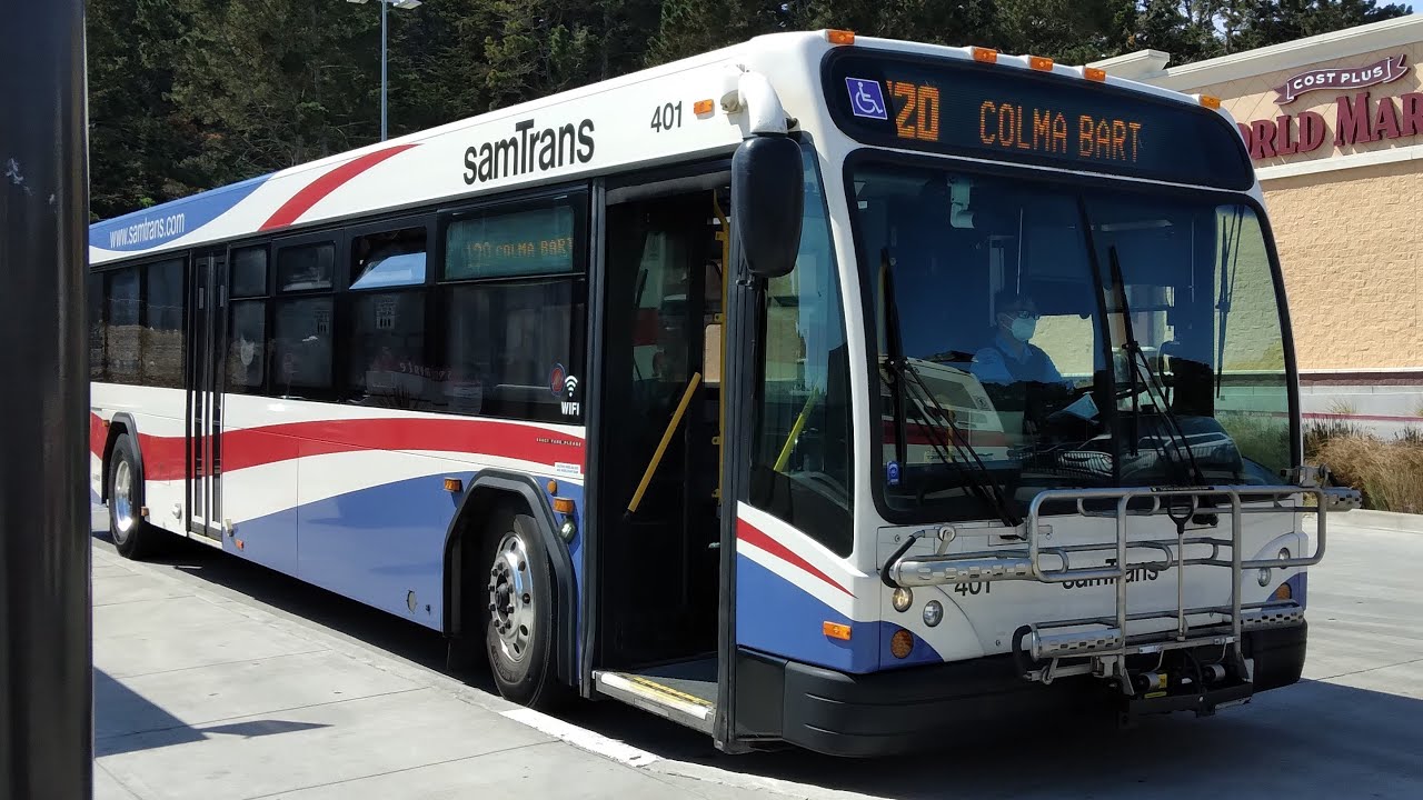 samtrans-2009-gillig-brt-40-401-on-route-120-youtube