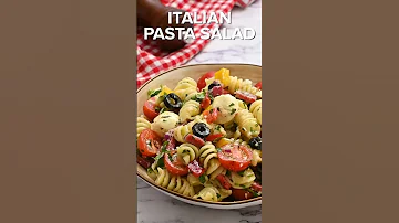 Italian Pasta Salad is the perfect summer salad for your next picnic or potluck.