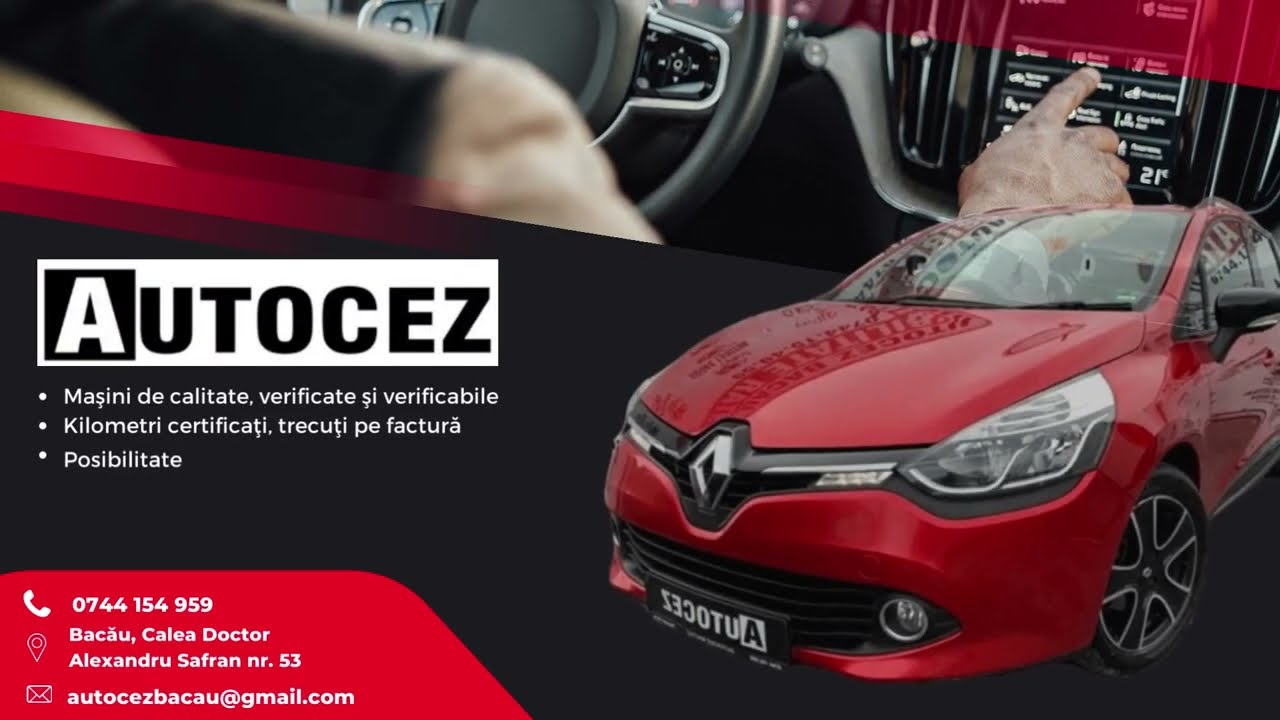 Parc auto AUTOCEZ Bacau film de promovare YouTube