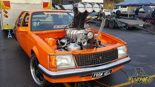 BLOWN BIG BLOCK COMMODORE FROM HELL SMOKES OUT BRASHERNATS
