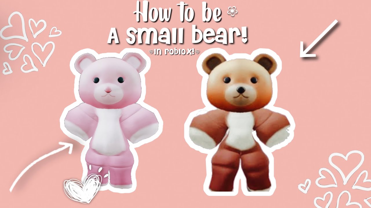 Tiny) Bear Avatar - Beige - Roblox