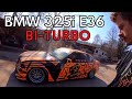 Explication du montage biturbo sur 325i e36   essai  