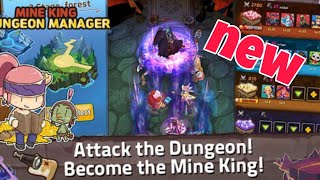 Dungeon Manager : Mine King - Gameplay  - New Game For Android