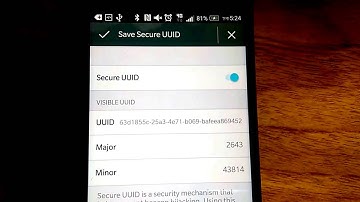 Secure UUID