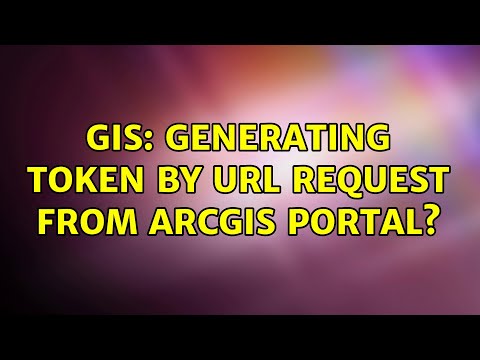 GIS: Generating Token By URL Request From ArcGIS Portal?