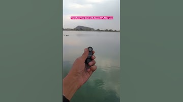 Unlock Vibrant Colors & Reduce Glare 🌟 | Adcom CPL Filter Mobile Lens | #shotwithadcom #shorts