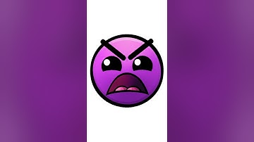 ALL GEOMETRY DASH Difficulty Faces #shorts #geometrydash  #fireinthehole