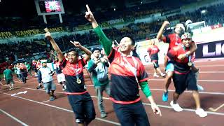 Mengharukan! Pesta Persebaya Juara Liga 2 penuh air mata