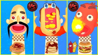 😻 Sandwich Runner 🆚 Pancake Run 🆚 Burger Stack Runner QP2UTG| ALL LEVEL Mobile Game Top Free screenshot 1