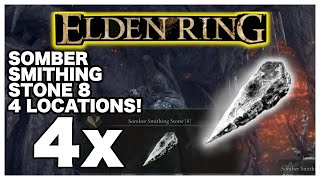 Elden Ring Somber Smithing Stone 8 Locations 4 different Areas Easy Guide