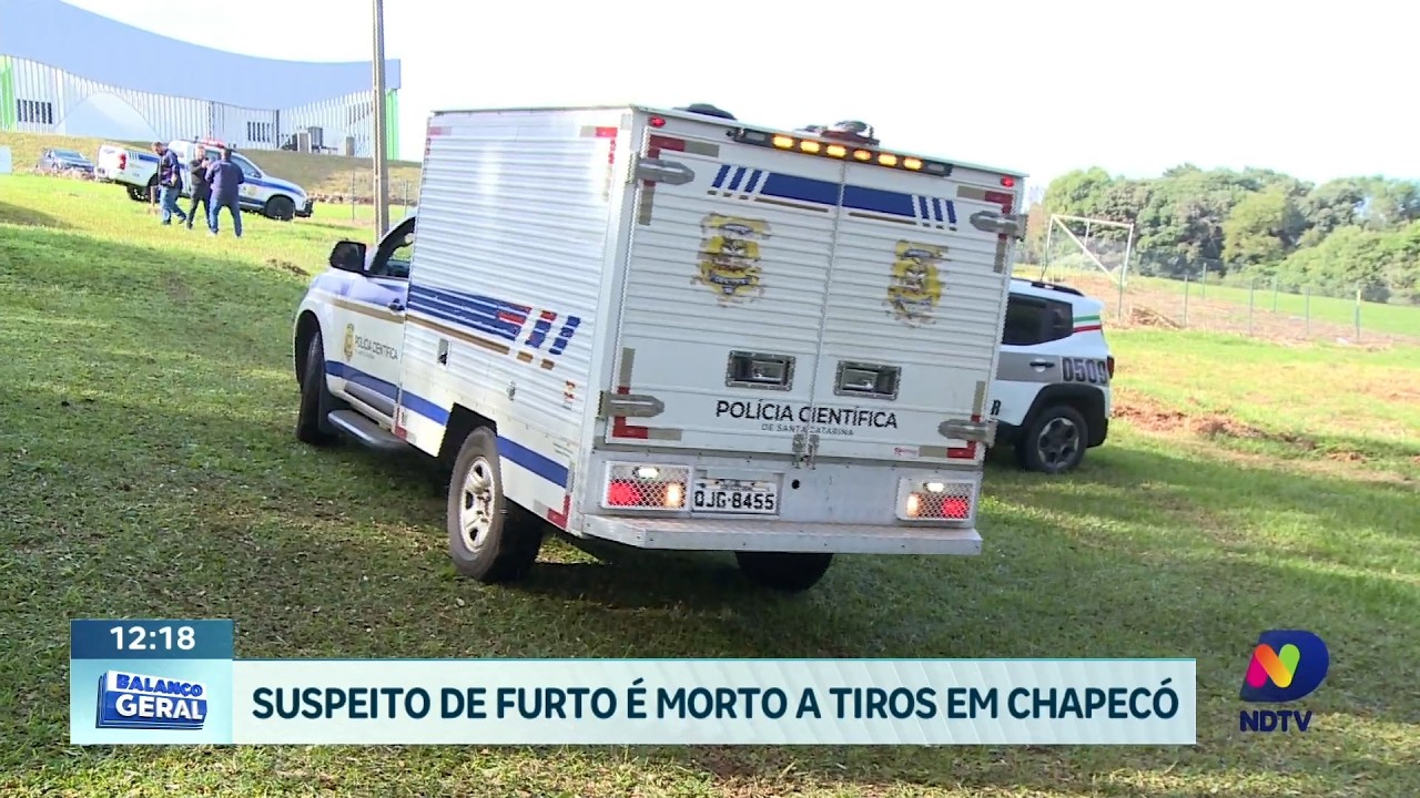 Caso de furto termina com homem morto a tiros em Chapecó