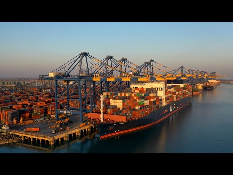 Colossal Achievement for India | APL Raffles docks at Mundra Port, Gujarat