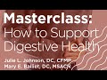 Masterclass: A Case Approach to Support Digestive Health