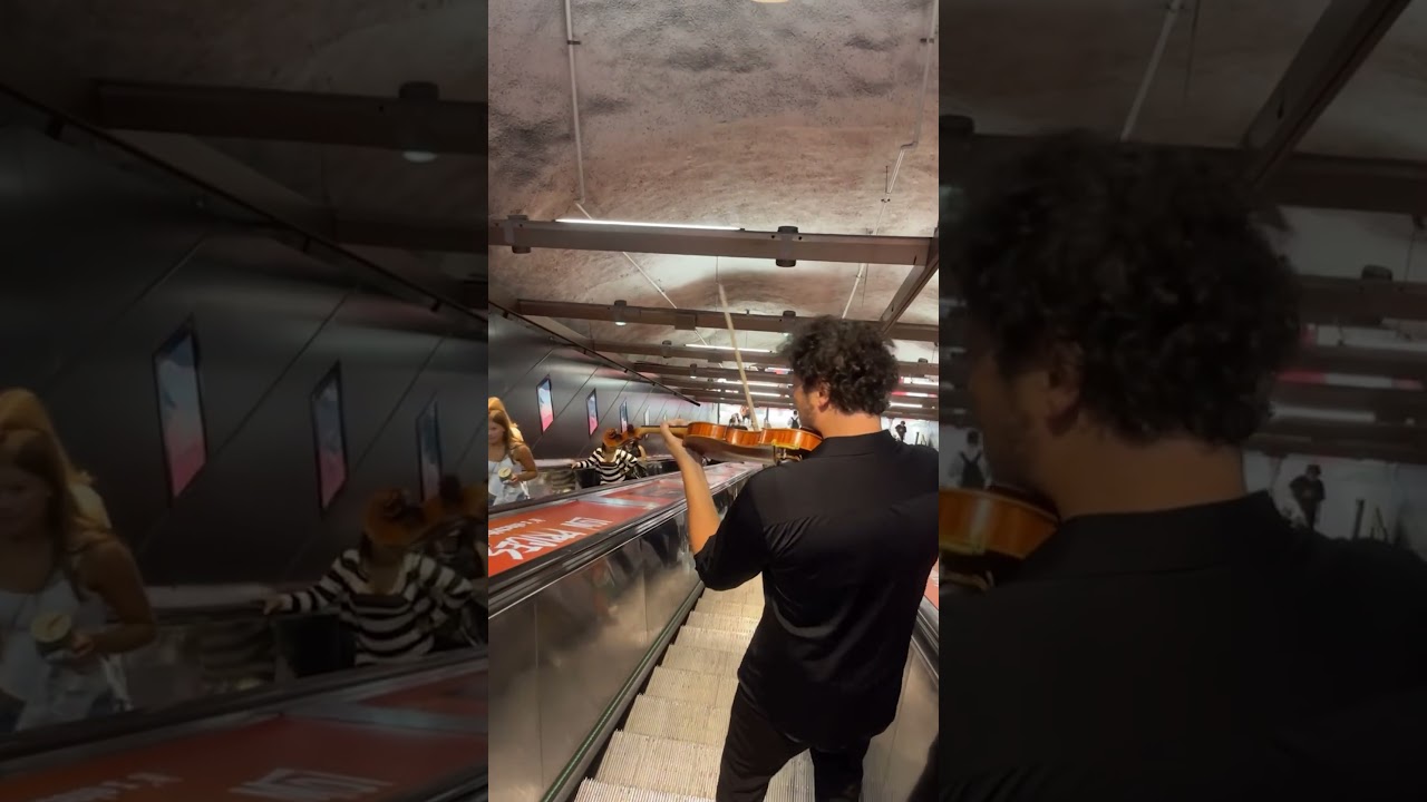 Surprising Strangers With A Violin in Public