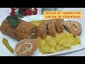 ROLLO de CARNE con SALSA de VERDURAS en Monsieur Cuisine Connect/Plus/Thermomix/Mambo-REDONDO