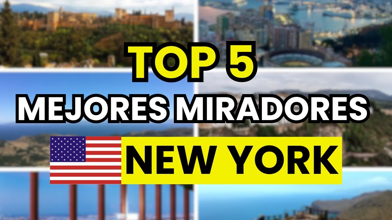 🥇 TOP 5 Mejores Miradores de Nueva York (USA)