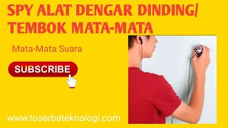 spy alat mata mata dengar dinding tembok