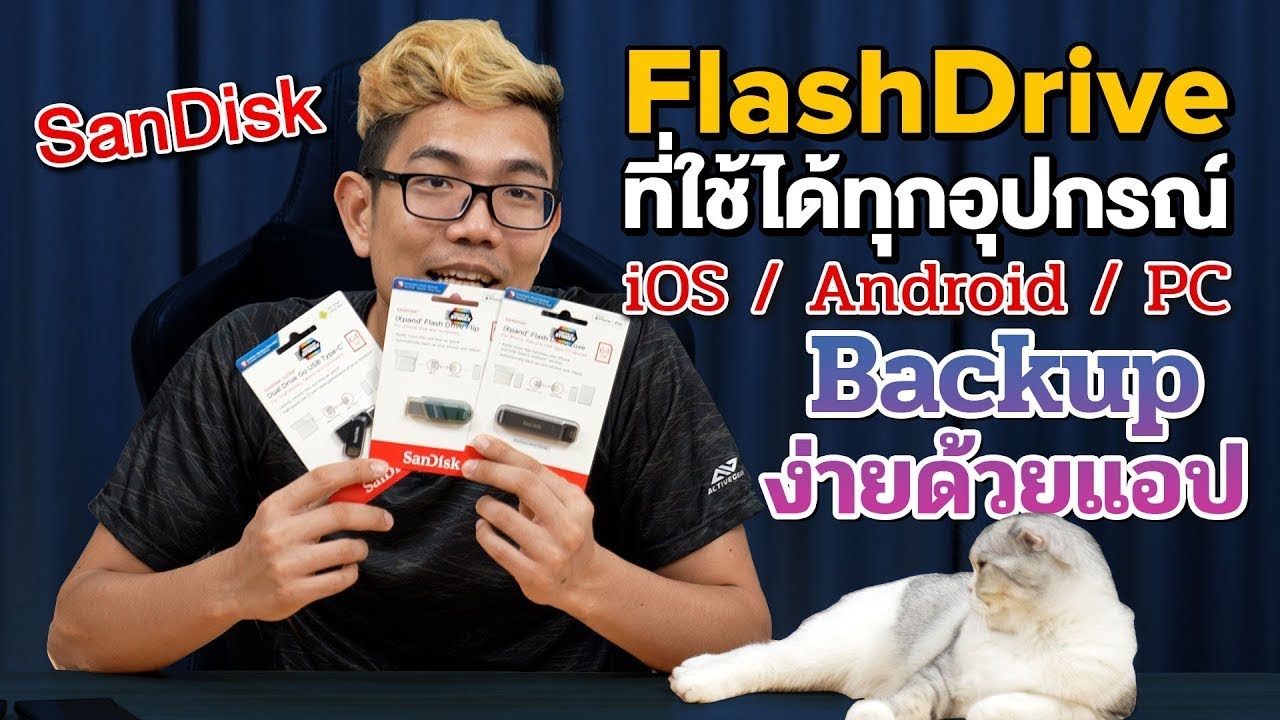 แฟรตไดร์  New  แฟลชไดร์ฟ SanDisk สุดเจ๋ง Backup ข้อมูลมือถือง่ายๆได้ทั้ง iOS และ Android ไม่ง้อ Google Photo