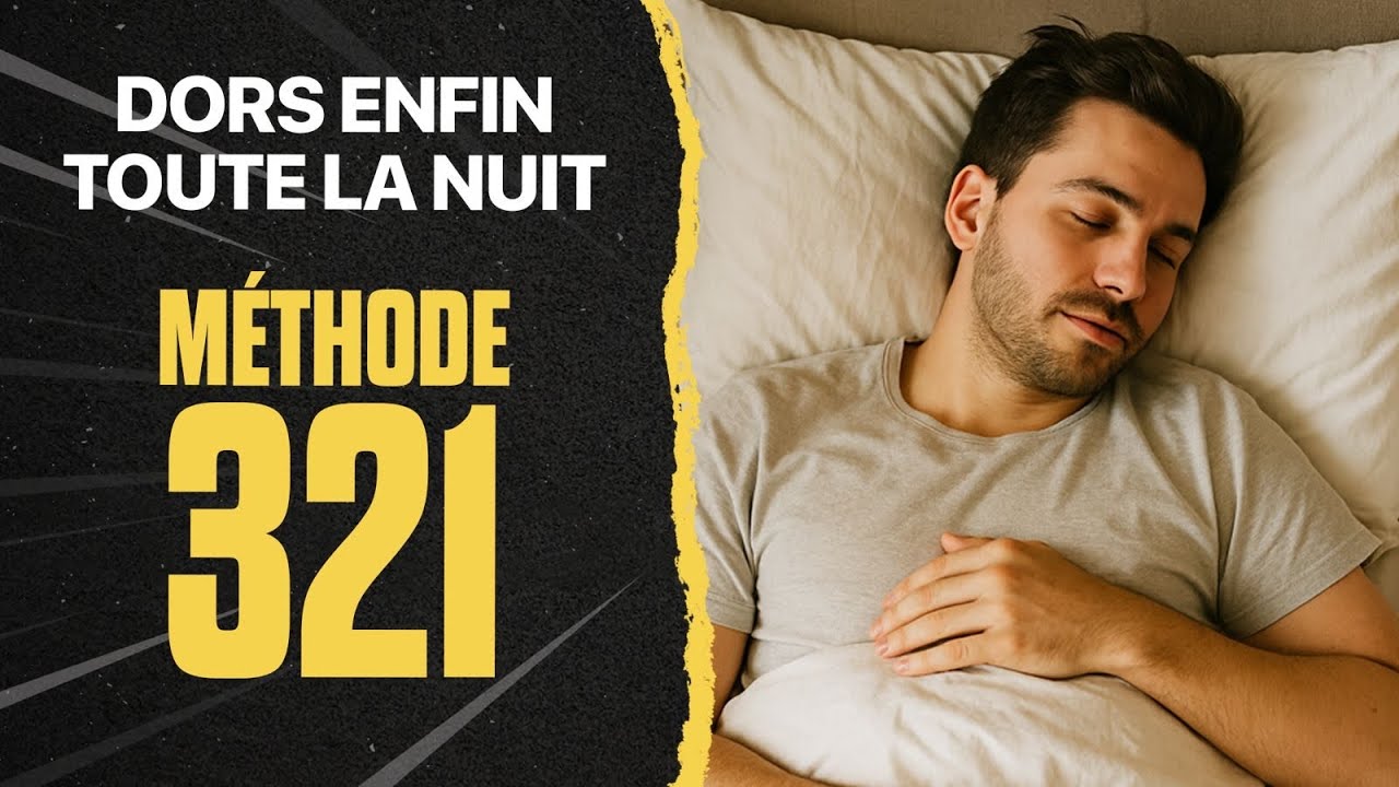 Méthode  3-2-1 : le secret pour mieux dormir et ne plus se réveiller la nuit. Explication.