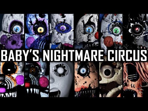 Baby's Nightmare Circus - All Jumpscares (Complete)