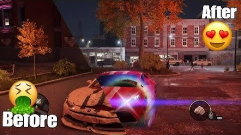 Saints row 3 Temptress car customization