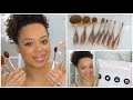 New Makeup Revolution Pro Precision Oval Brush Set | unboxing | 1st Impressions | Demo