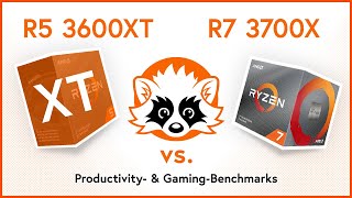 AMD Ryzen 5 3600XT vs. Ryzen 7 3700X Benchmarks - 6 vs. 8 Cores