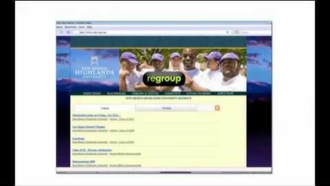 Campus Emergency Notification System from Regroup