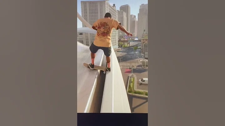 Skate trick shot massive grind #skate #skate4 #tricks #trickshot