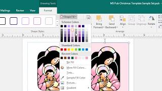 FREE CHRISTMAS TEMPLATES and how to edit them