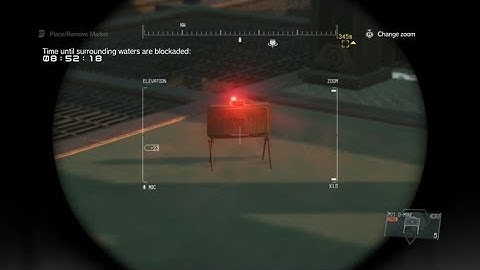 Great Universal Mine and Camera set up for * Support Platform * Mgsv FOB Tip