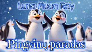 Pingvinų paradas | Lietuviška daina vaikams apie pingvinus | Dainos apie gyvūnus