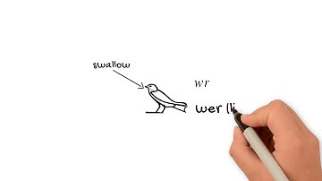 Learn hieroglyphics: wr [hieroglyph-a-day in 4K]