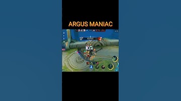 ARGUS MANIAC BRO 🤫 #ARGUS #Shorts #MLBB #mobilelegends